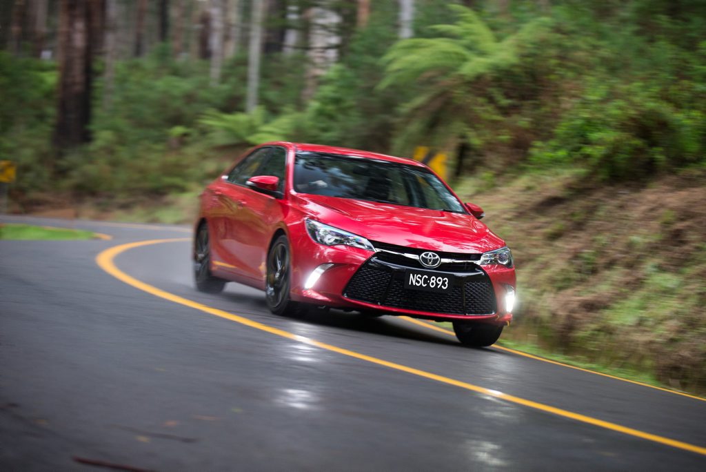 The 2015 Toyota Camry Atara SX. The 2015 Toyota Camry Atara SX.